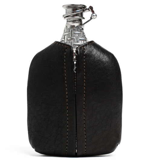 5oz Sheffield Pewter Captured Top Flask