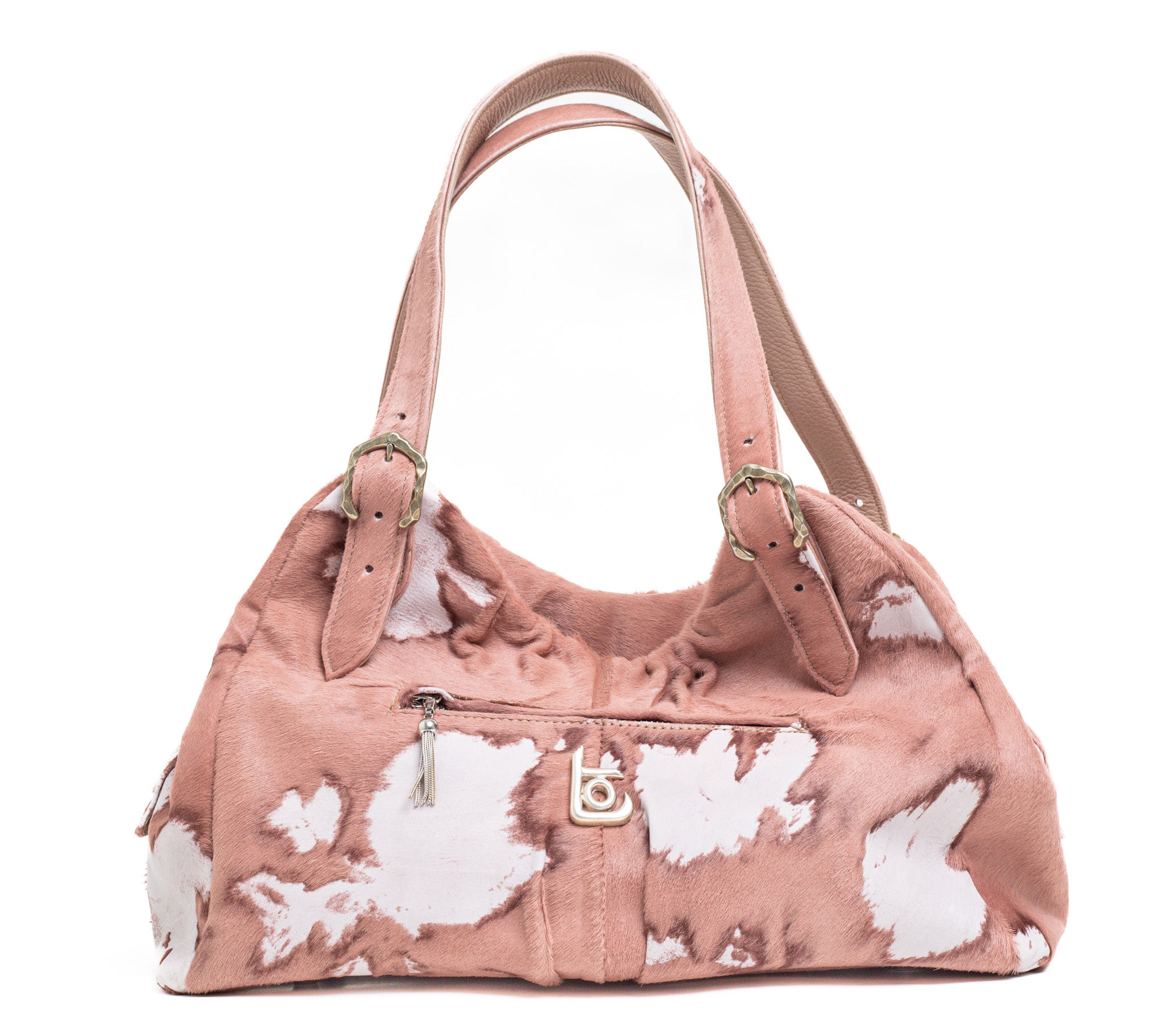 Harlow - Acid Washed Hair-On Calf Leather