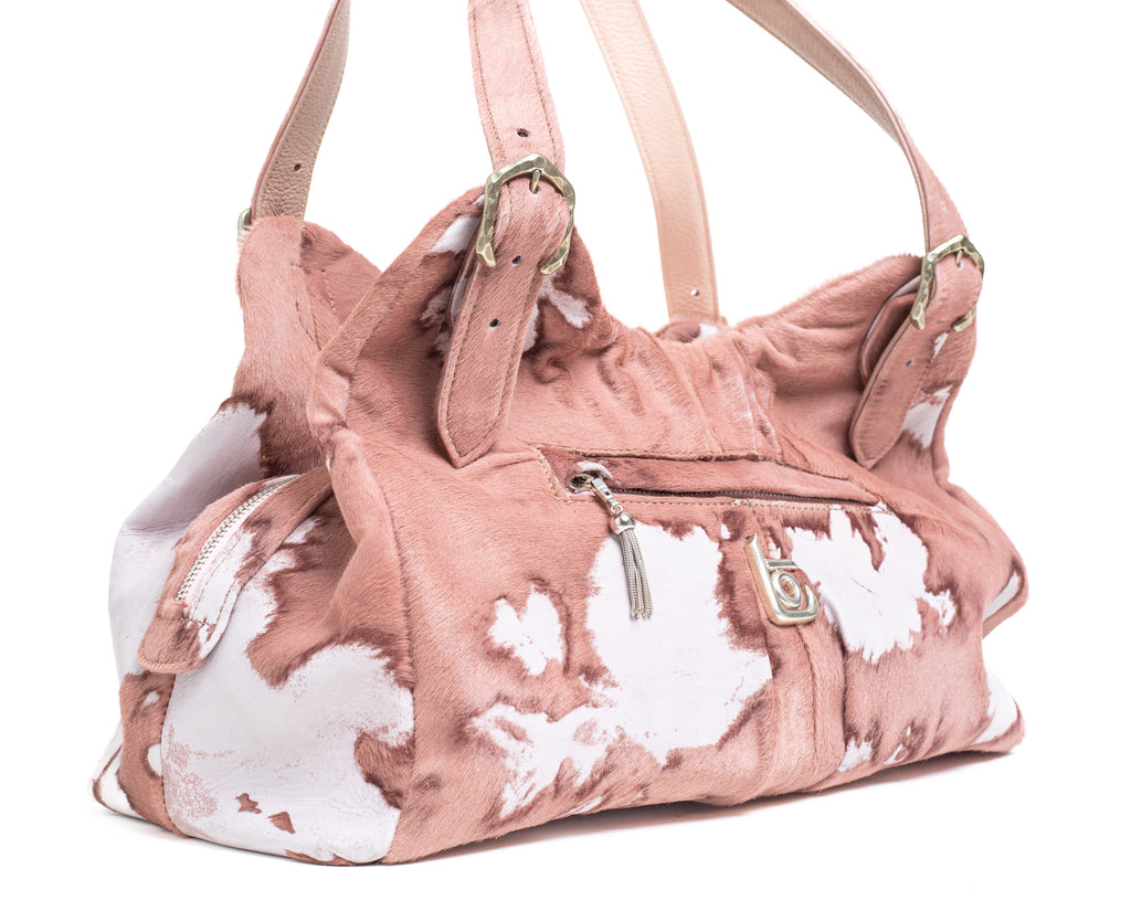 Harlow - Acid Washed Hair-On Calf Leather