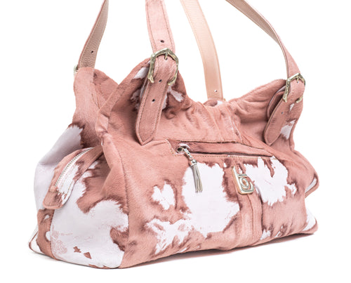 Harlow - Acid Washed Hair-On Calf Leather