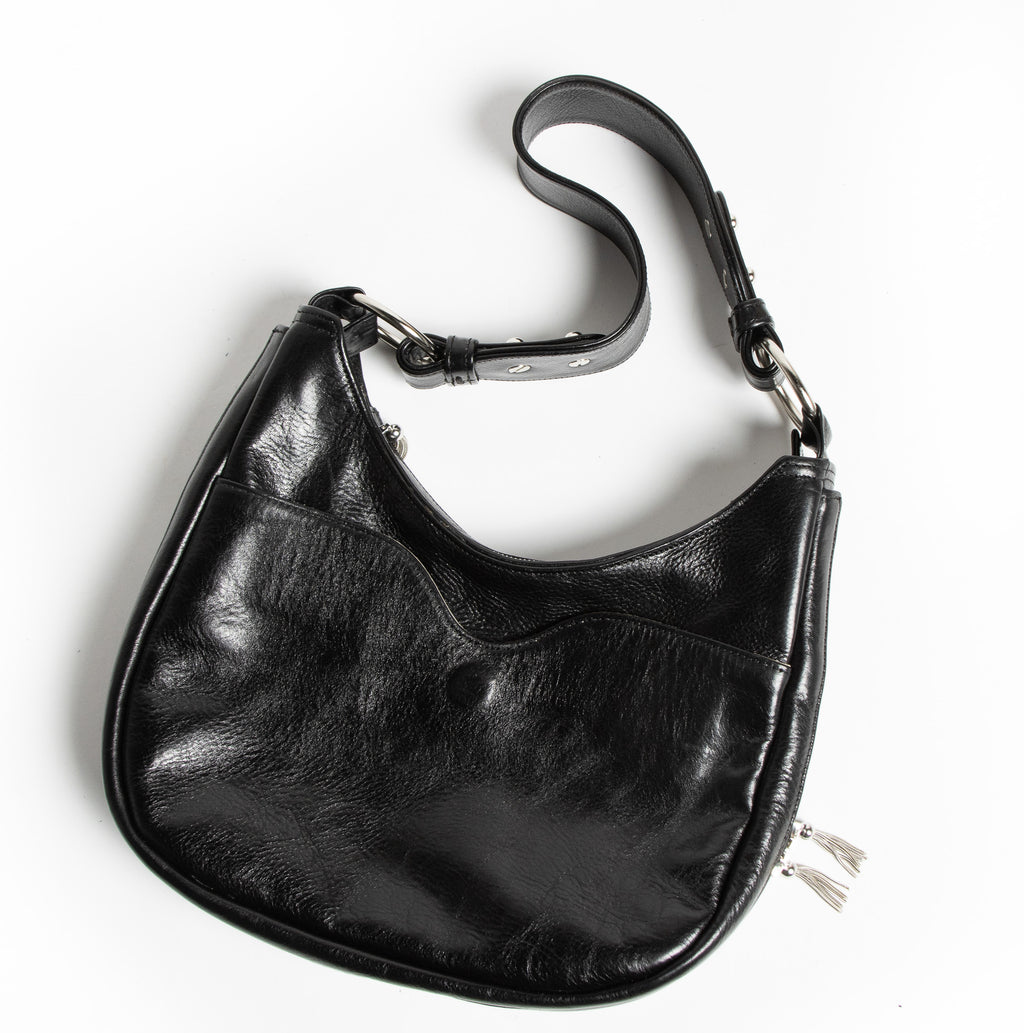 Mila 12 | Black Calfskin