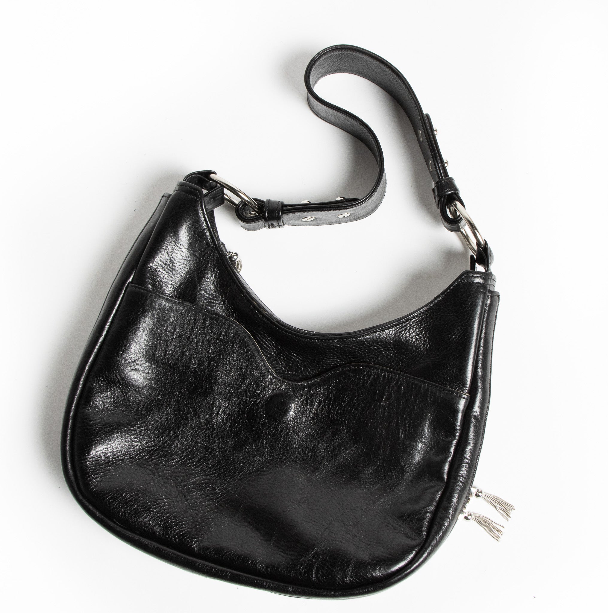 Mila 12 | Black Calfskin