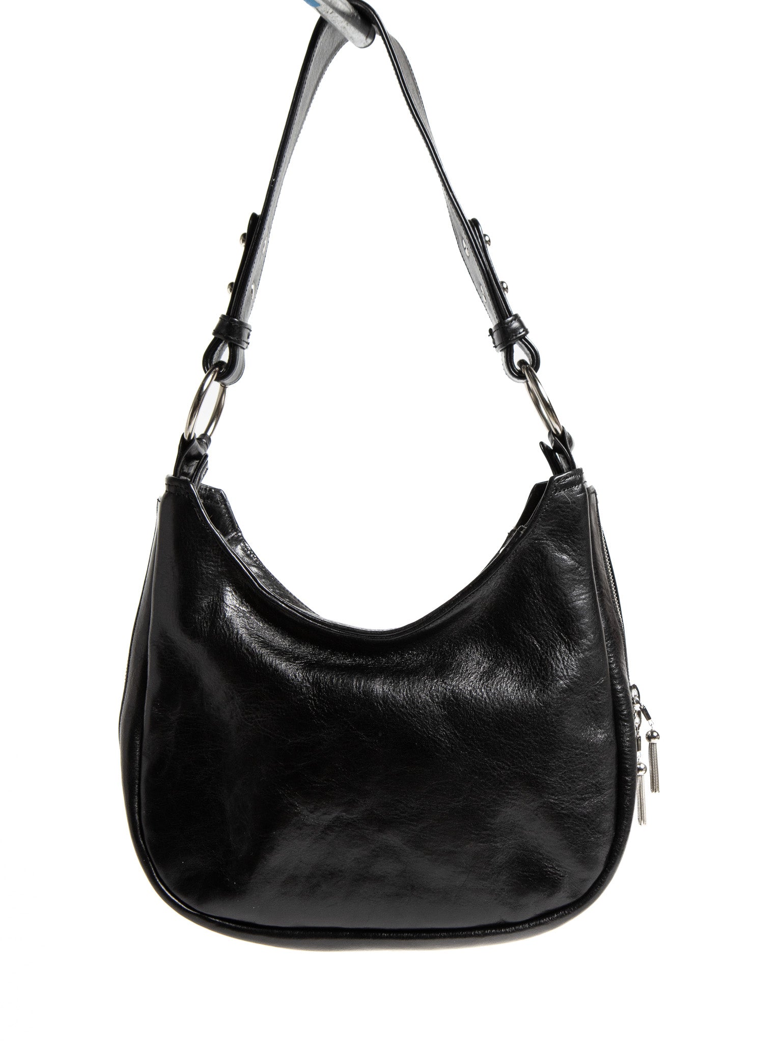 Mila 12 | Black Calfskin