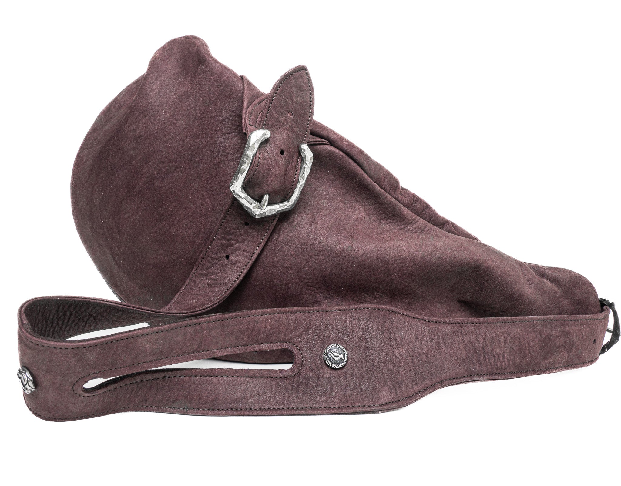 The Marlo – Eggplant Horsehide