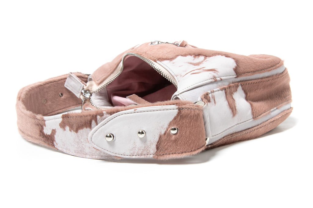 Ingrid – Hair-On Calf Blush Pink