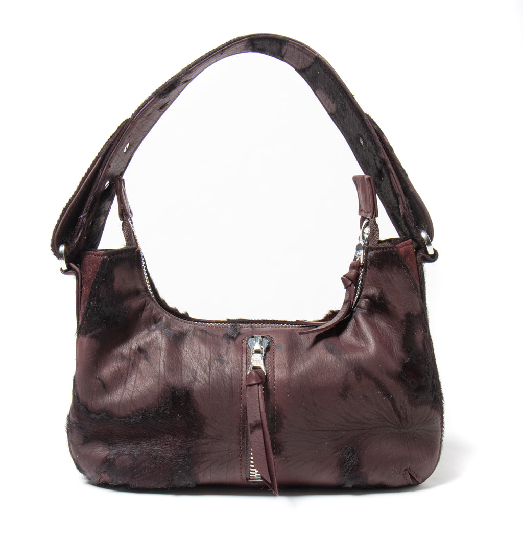 The Ingrid – Hair-On Calf Burgundy