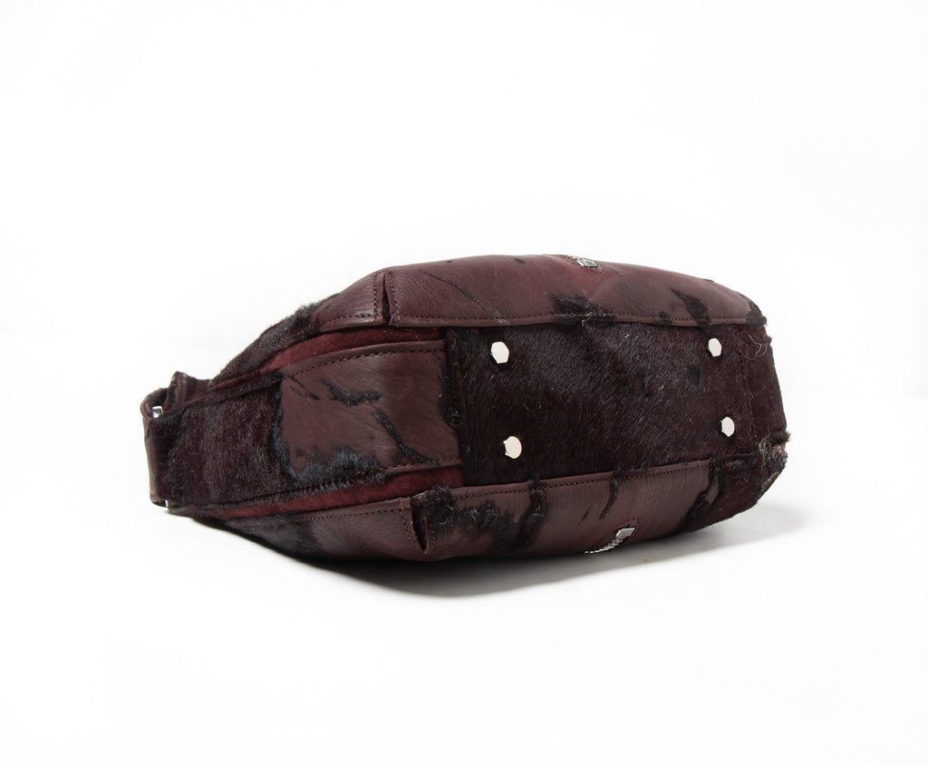 The Ingrid – Hair-On Calf Burgundy