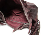 The Ingrid – Hair-On Calf Burgundy
