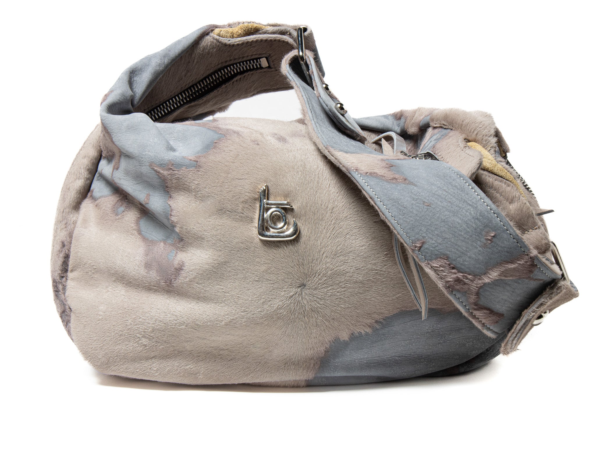 Quinn – Acid Washed Hair-On Calf