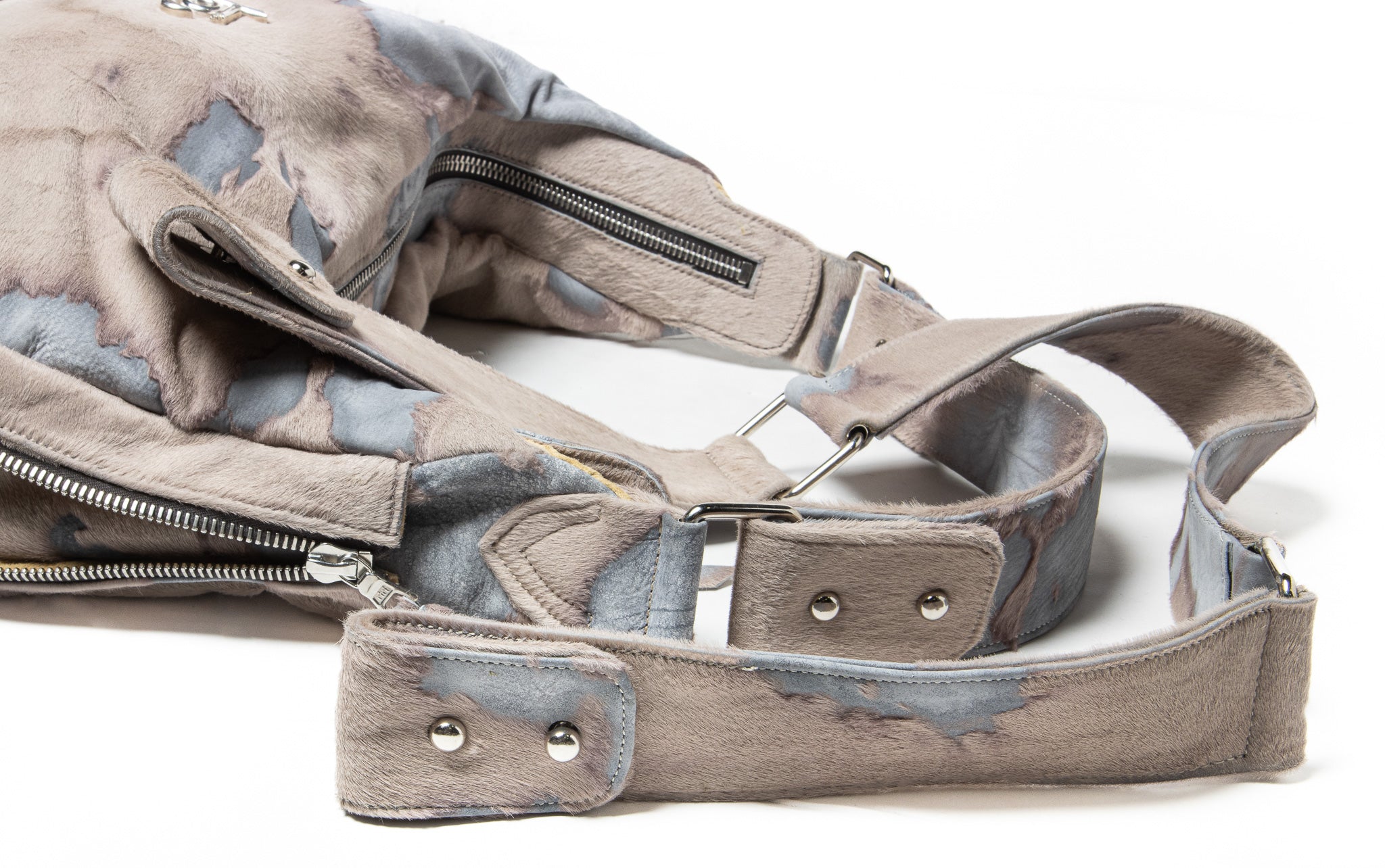 Quinn – Acid Washed Hair-On Calf