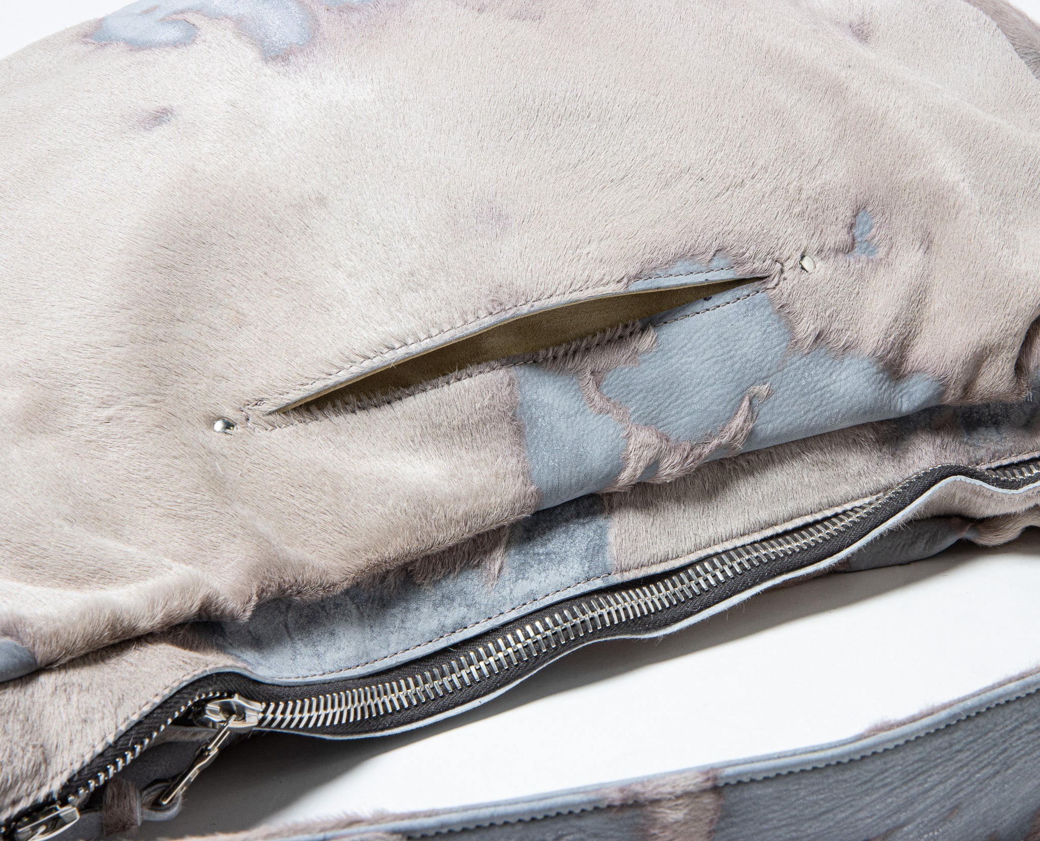 Quinn – Acid Washed Hair-On Calf