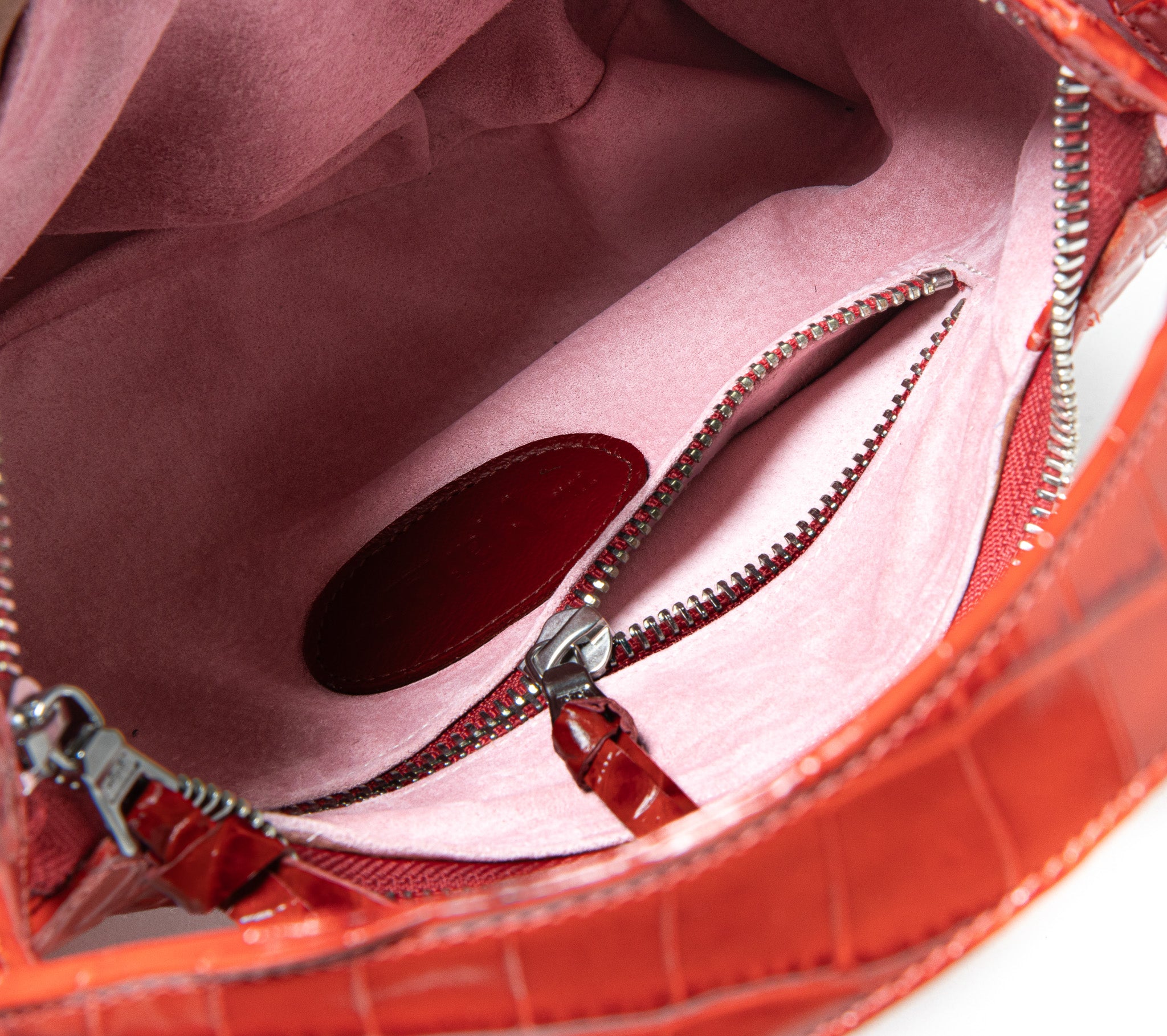 Ingrid 10 – Crocodile Embossed Patent Leather