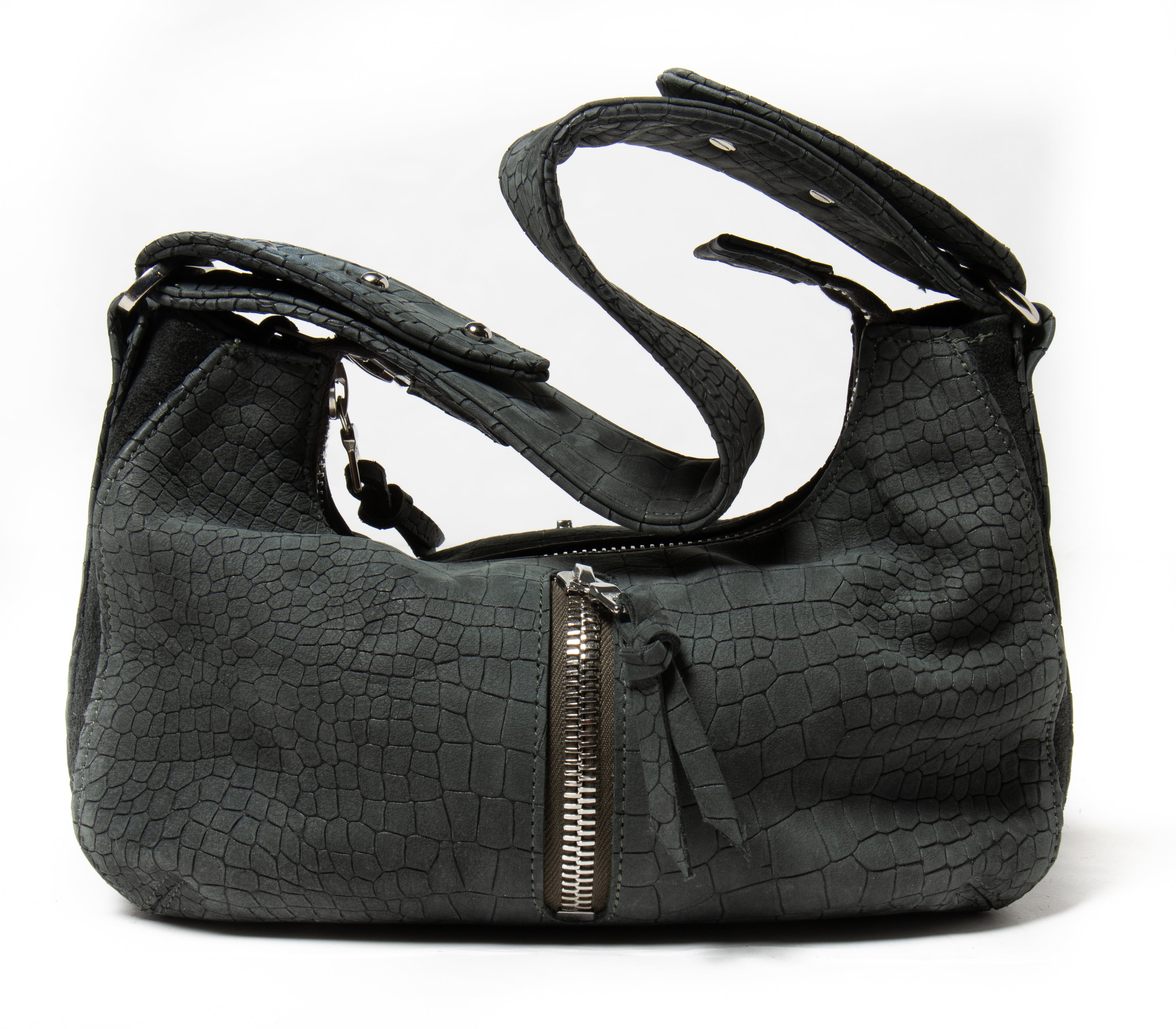 Ingrid – Crocodile Embossed Nubuck