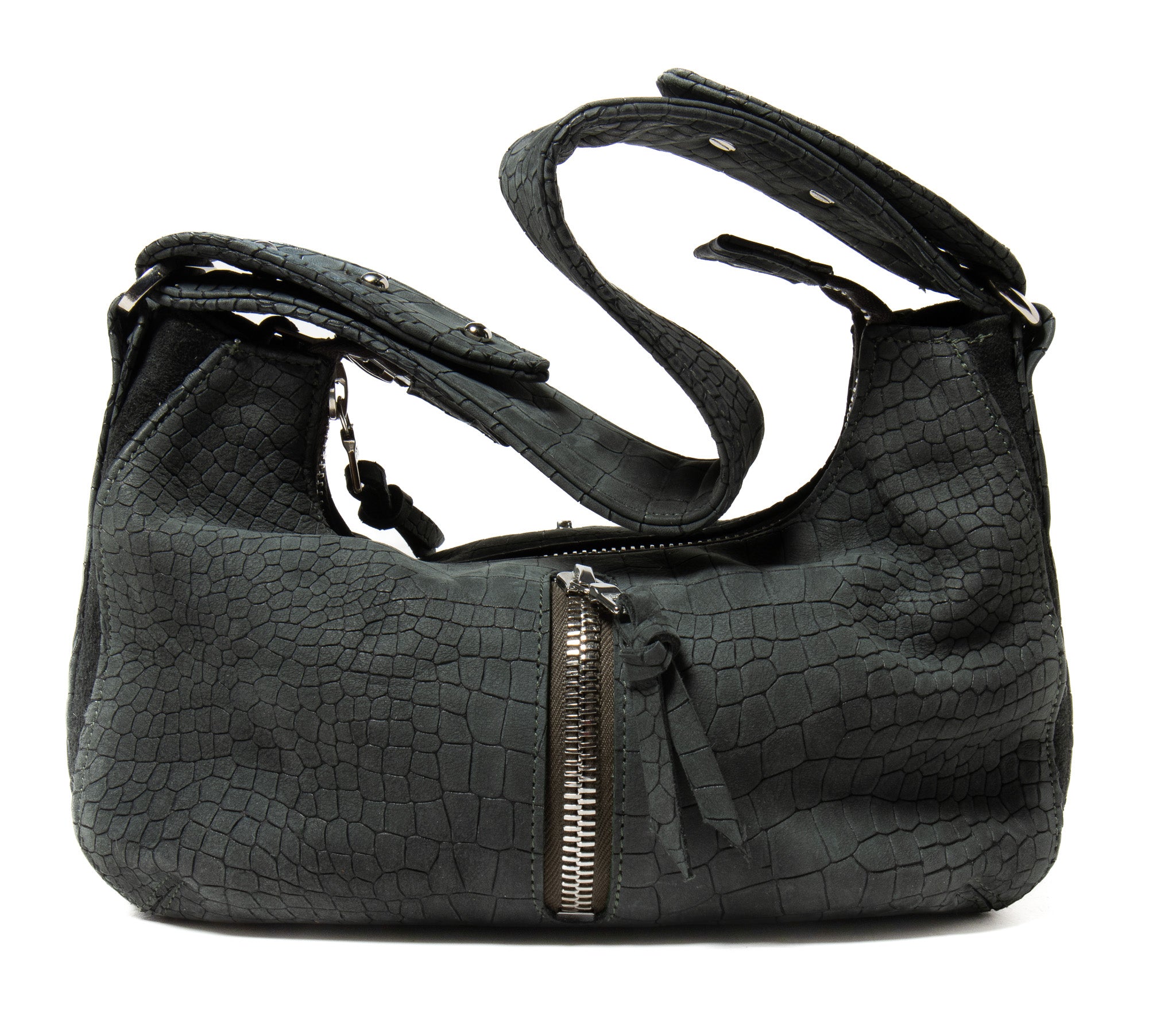 Ingrid – Crocodile Embossed Nubuck