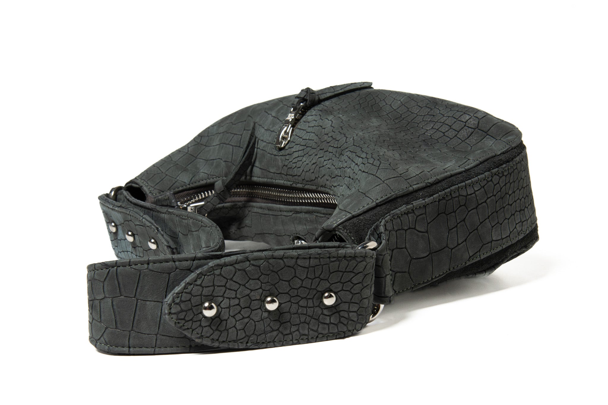 Ingrid – Crocodile Embossed Nubuck