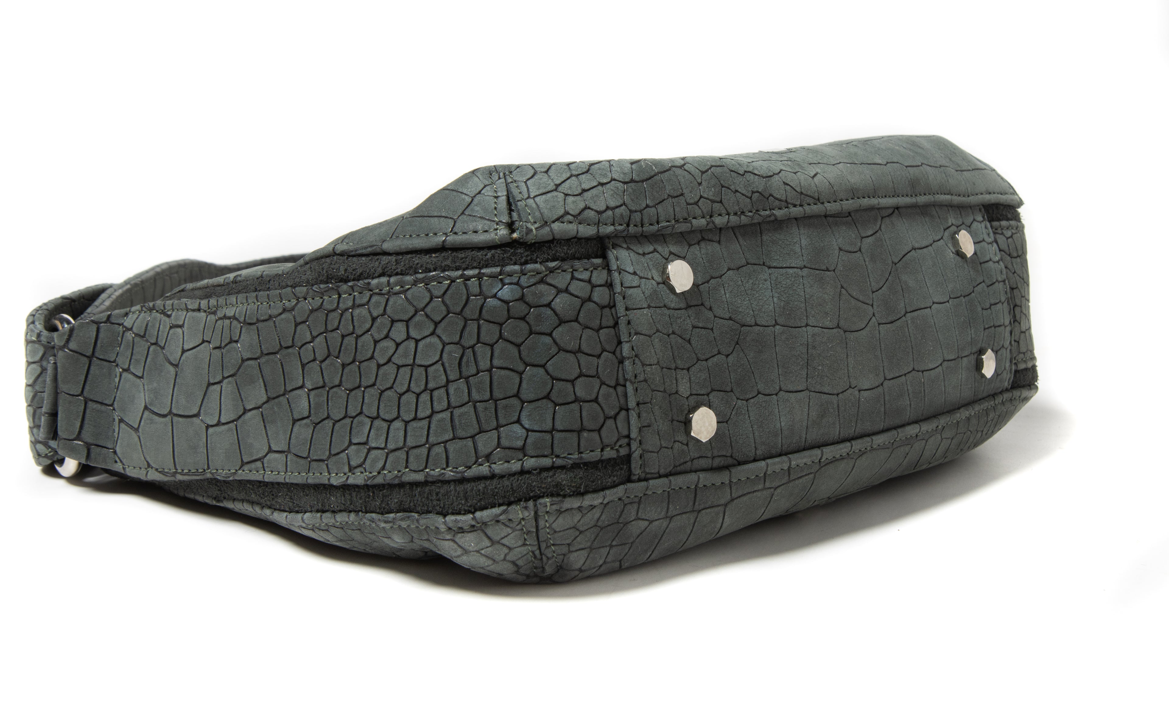 Ingrid – Crocodile Embossed Nubuck