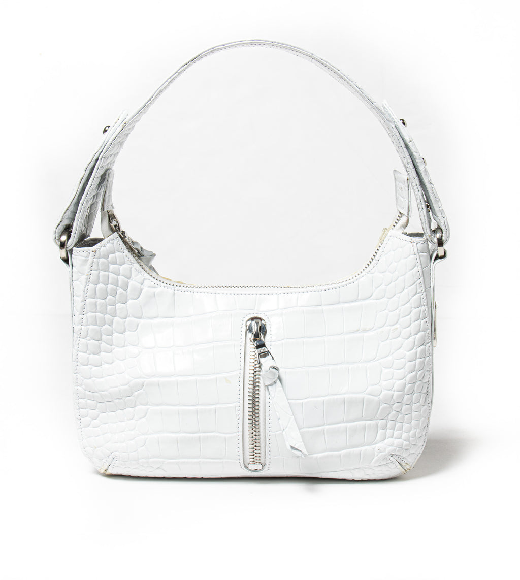 Ingrid 10 – Crocodile Embossed Patent Leather