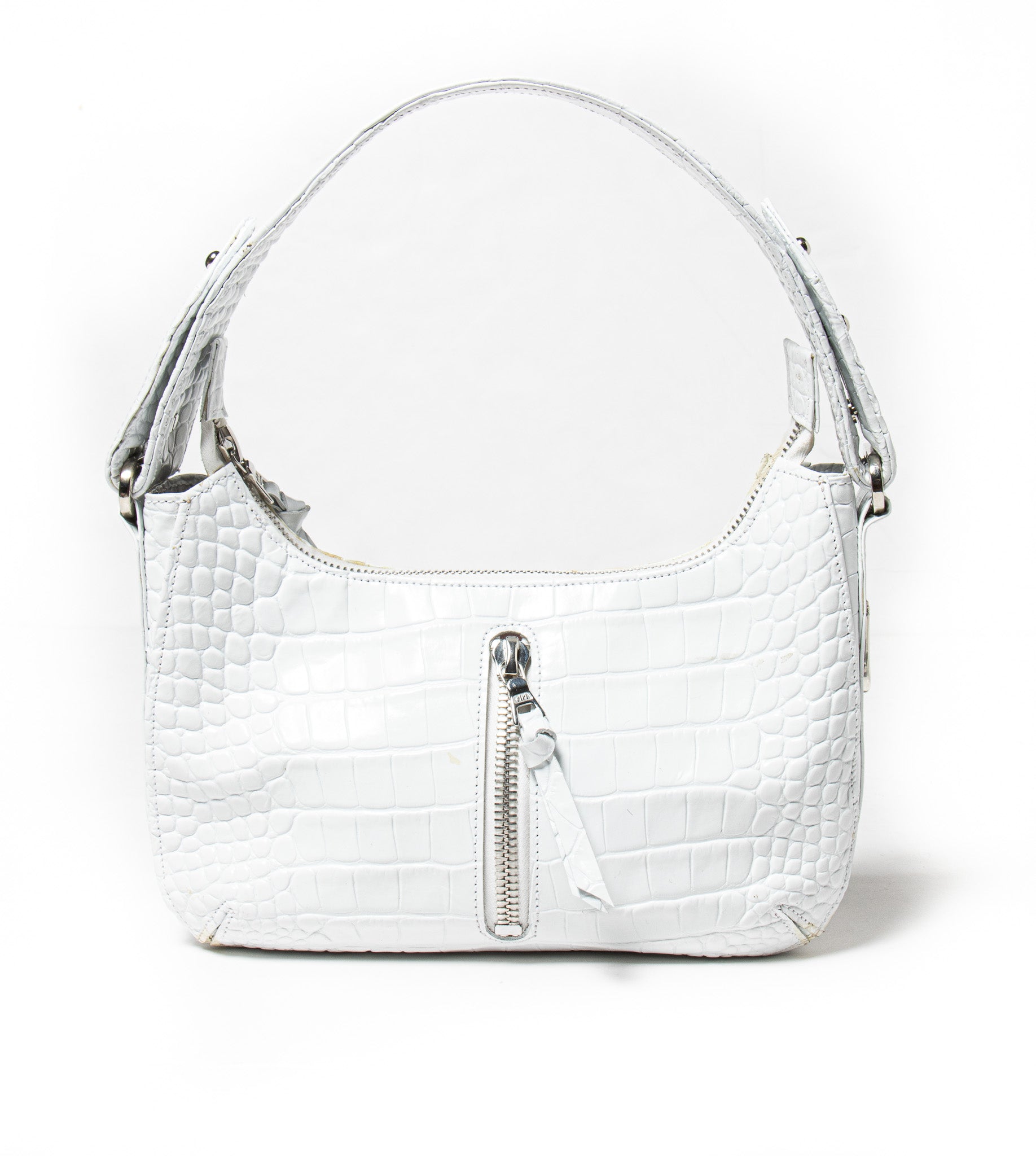 Ingrid 10 – Crocodile Embossed Patent Leather