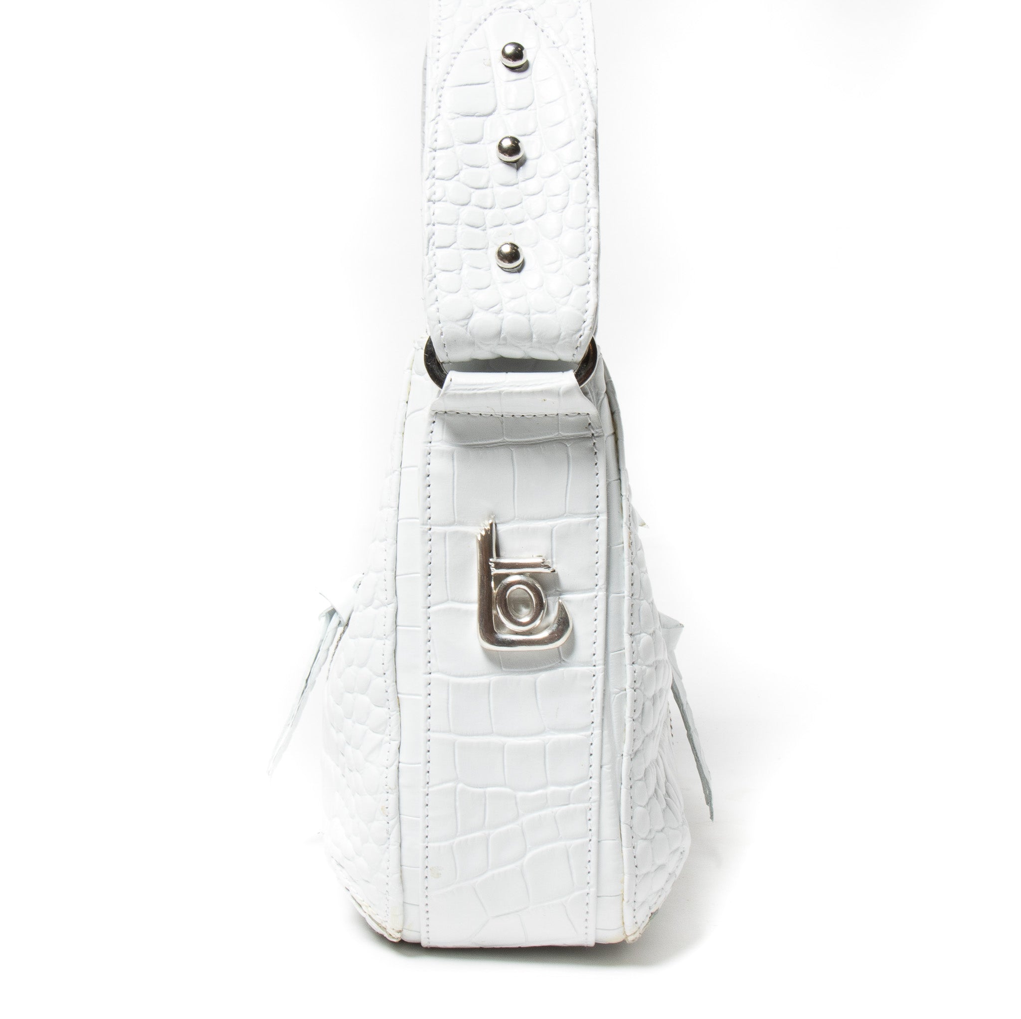 Ingrid 10 – Crocodile Embossed Patent Leather