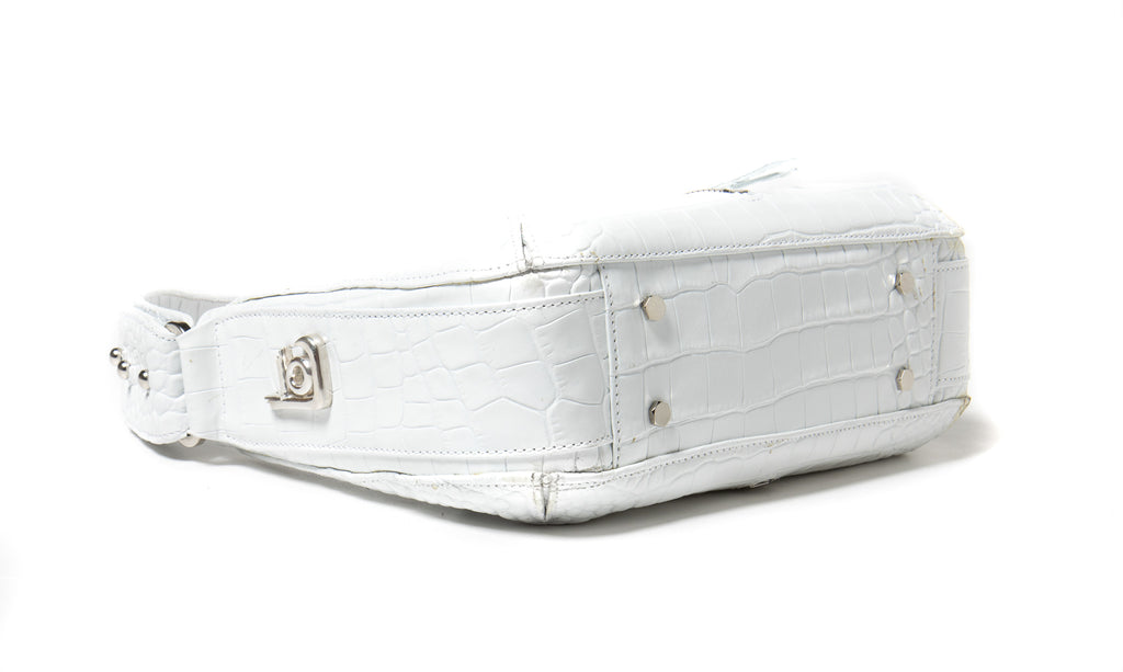 Ingrid 10 – Crocodile Embossed Patent Leather