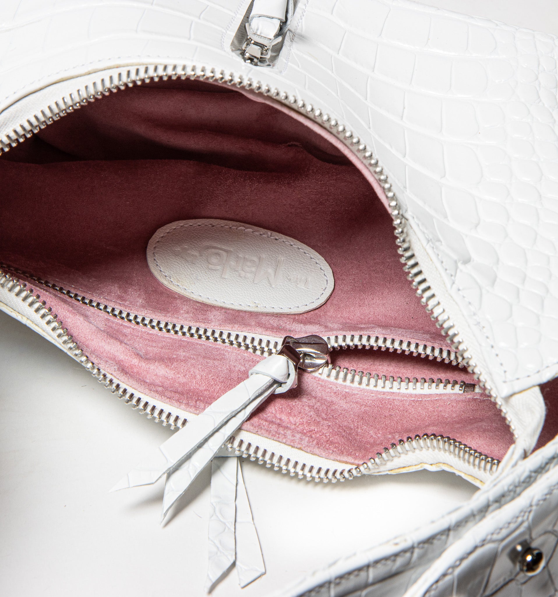 Ingrid 10 – Crocodile Embossed Patent Leather