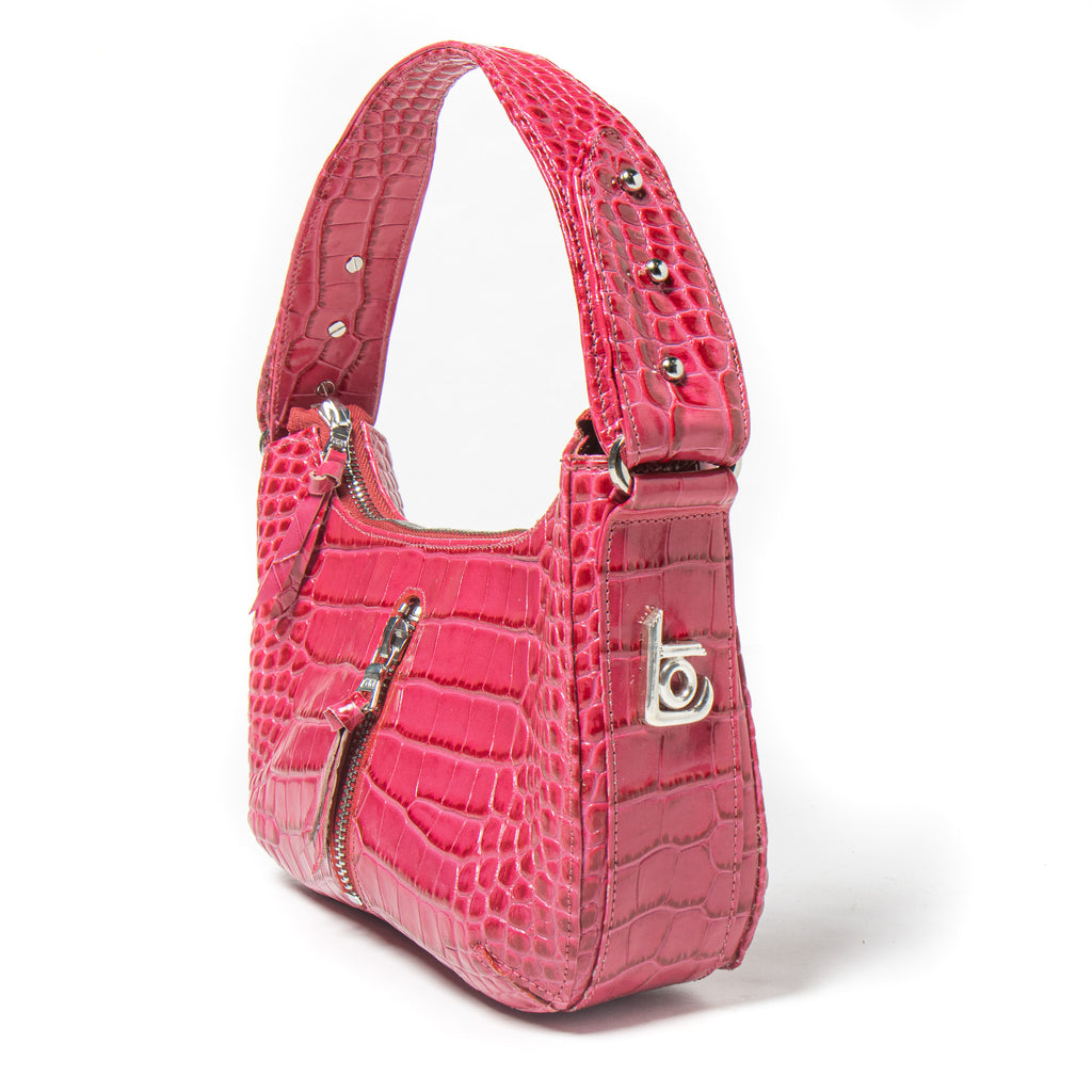 Ingrid 10 – Crocodile Embossed Patent Leather