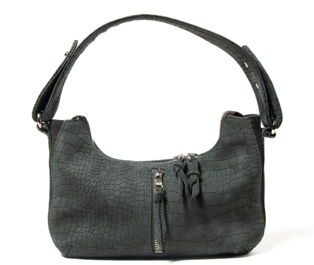 Ingrid – Crocodile Embossed Nubuck