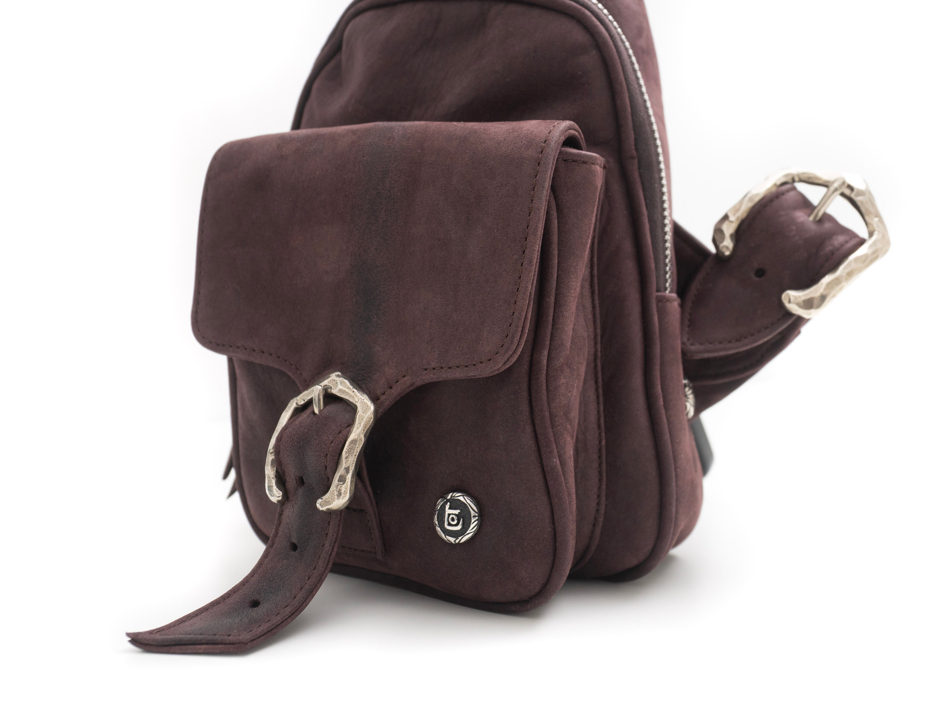 The Chet – Eggplant Horsehide