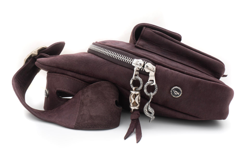 The Chet – Eggplant Horsehide
