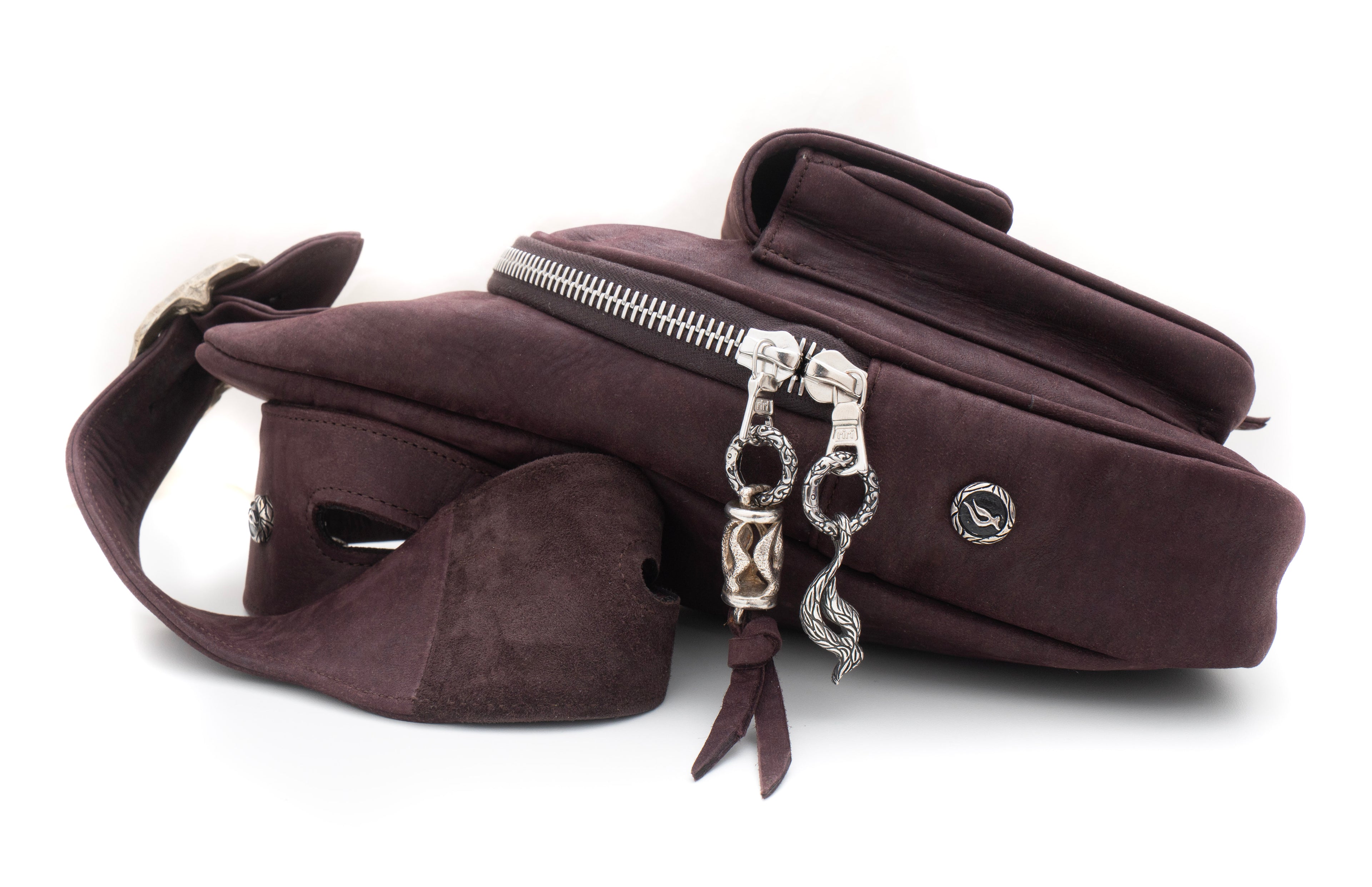 The Chet – Eggplant Horsehide
