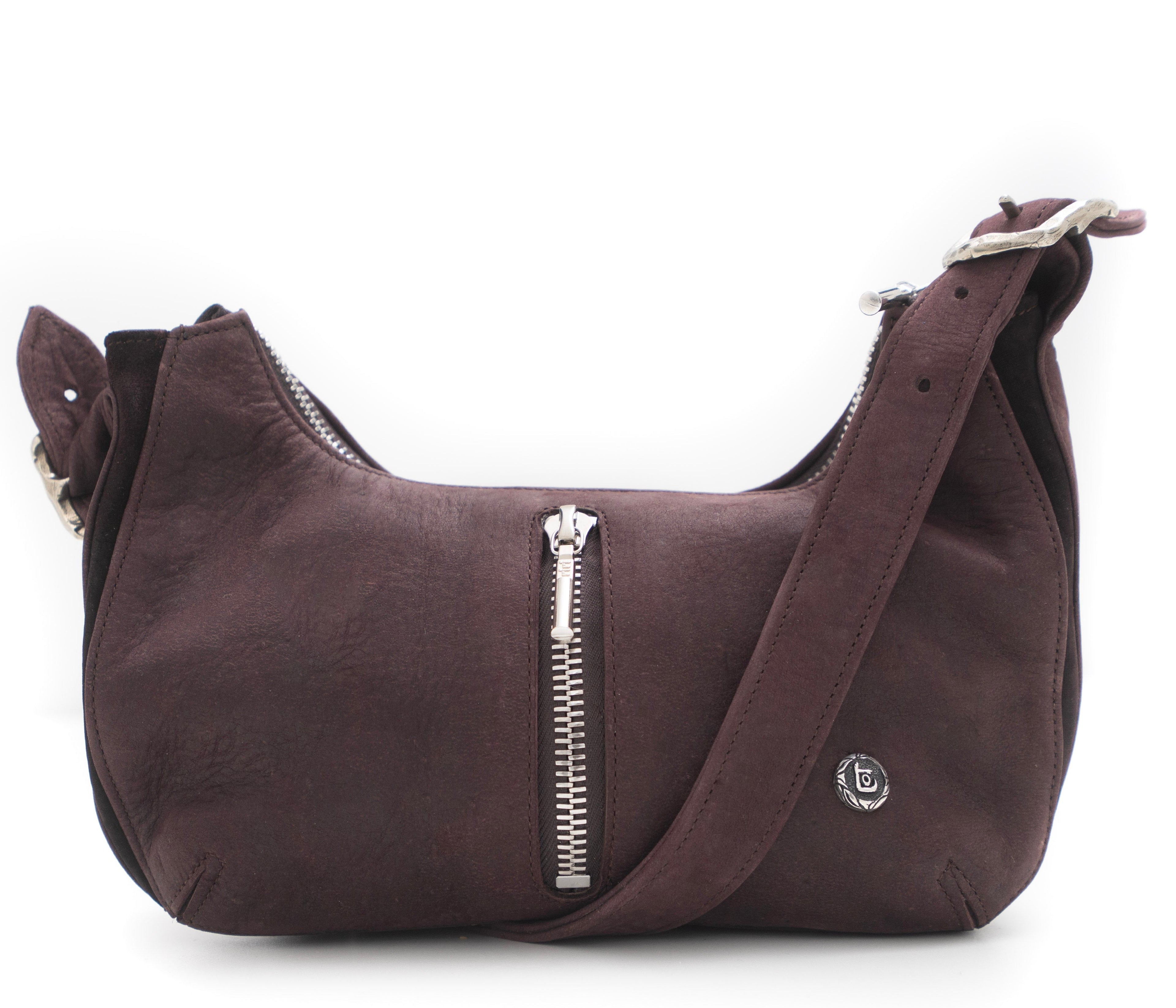 Ingrid – Eggplant Horsehide