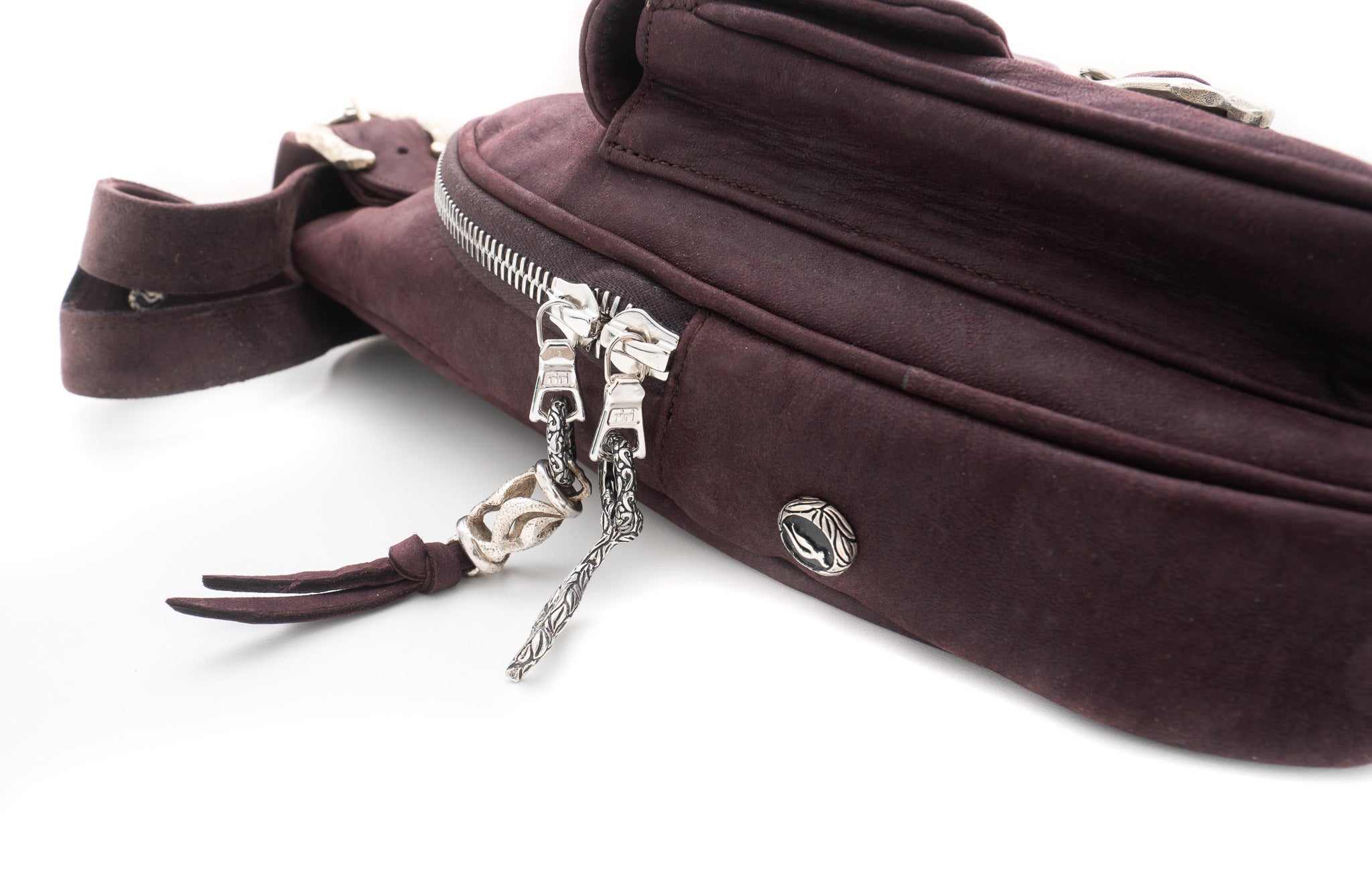The Chet – Eggplant Horsehide