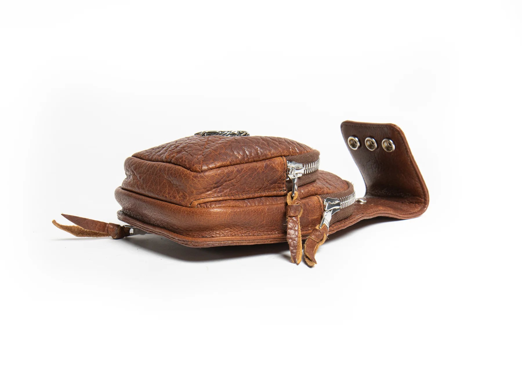 The Abner – Brown Tumbled Leather