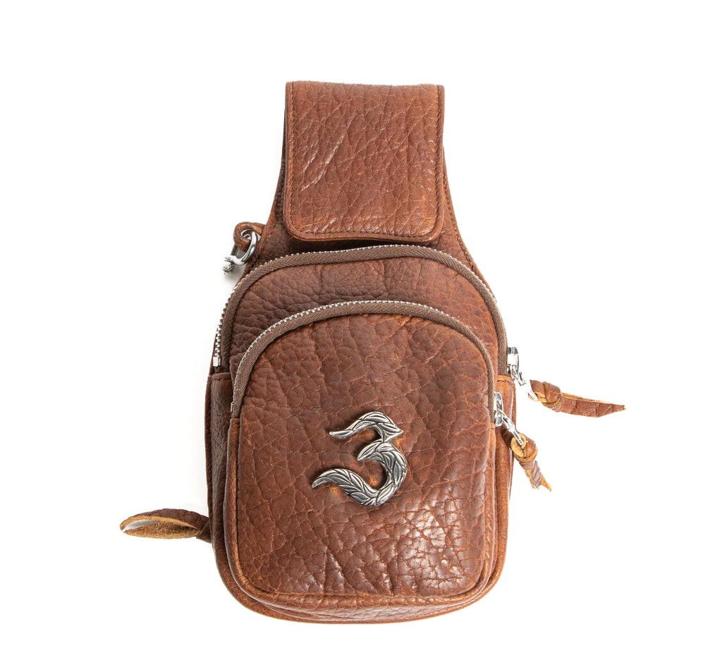 The Abner – Brown Tumbled Leather