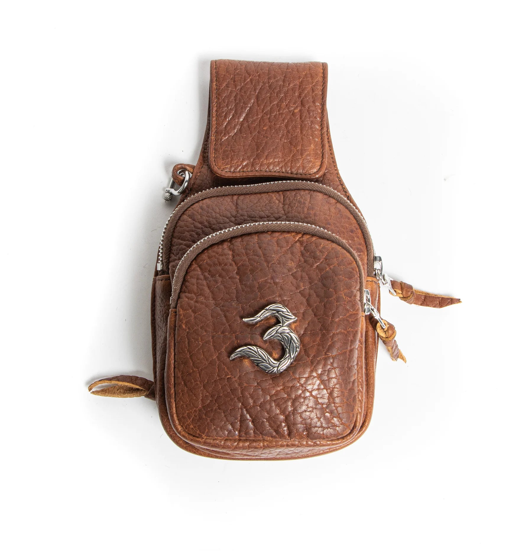 The Abner – Brown Tumbled Leather