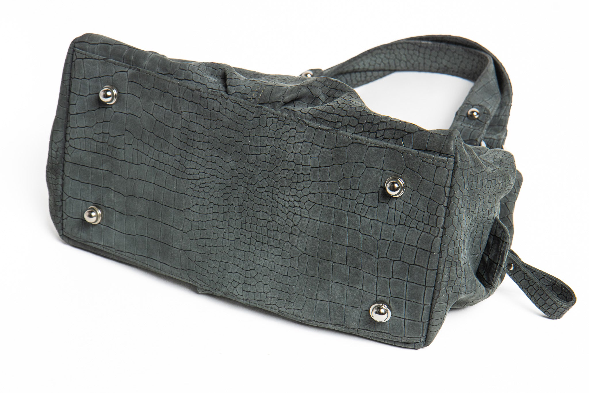 Harlow – Crocodile Embossed Nubuck